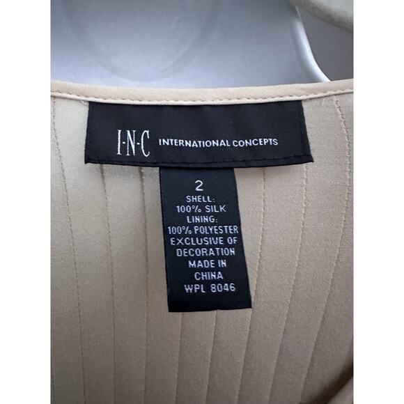 Ann Taylor Black/Ivory Babydoll Cocktail Dress Sz 2P Classic Preppy Timeless - Picture 10 of 11